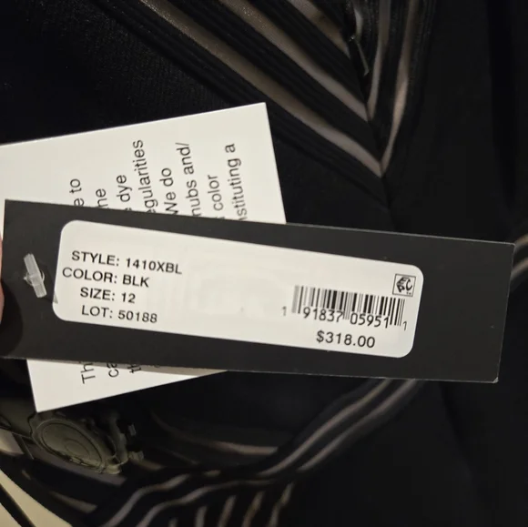 Avery G Illusion Hemline Mermaid Gown - Picture 10 of 13